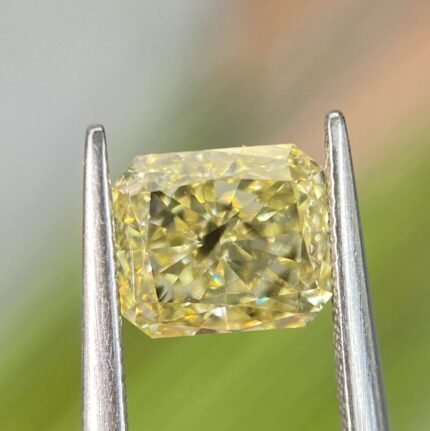 1.27 Carat Fancy Brownish Yellow Diamond Cut-Cornered Rectangular Modified Brilliant Diamond Shape 100% Natural GIA CERTIFIED Diamond