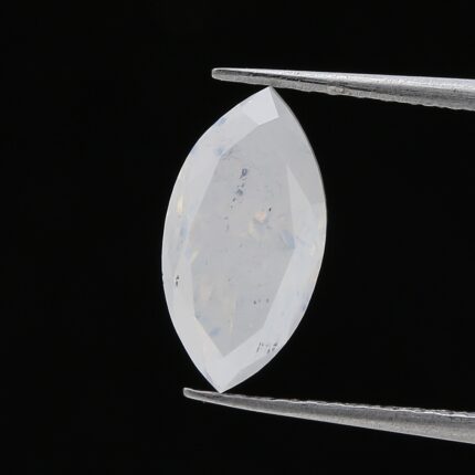1.05 Carat Fancy White Diamond Marquise Modified Brilliant Diamond Shape 100% Natural GIA CERTIFIED Diamond